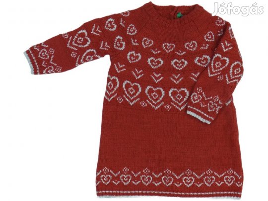 Benetton Új (címkés) Lány Ruha (Méret: 80)