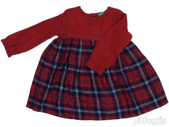 Benetton Új (címkés) Lány Ruha (Méret: 80)