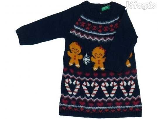 Benetton Új (címkés) Lány Ruha (Méret: 80)