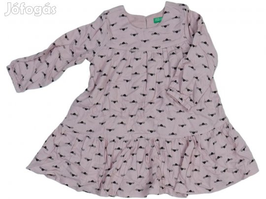 Benetton Új (címkés) Lány Ruha (Méret: 86)