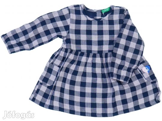 Benetton Új (címkés) Lány Ruha (Méret: 86)