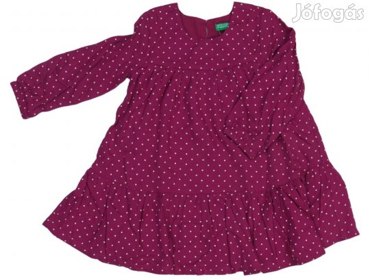 Benetton Új (címkés) Lány Ruha (Méret: 86)