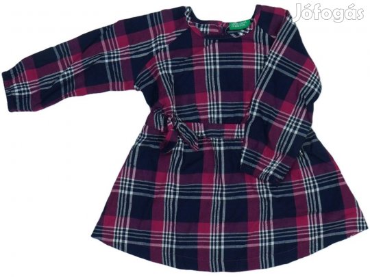 Benetton Új (címkés) Lány Ruha (Méret: 86)