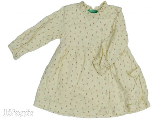 Benetton Új (címkés) Lány Ruha (Méret: 86)