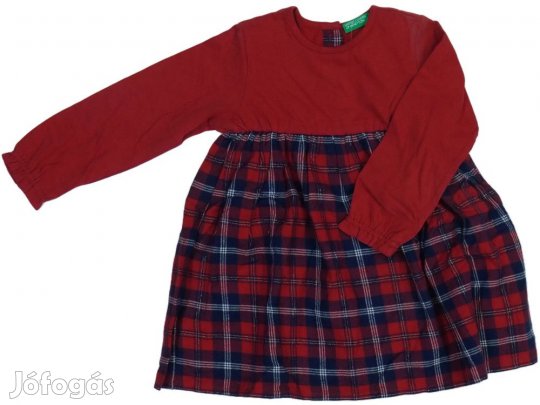 Benetton Új (címkés) Lány Ruha (Méret: 92)