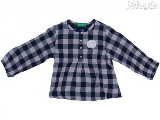 Benetton Új (címkés) Lány Tunika (Méret: 80)