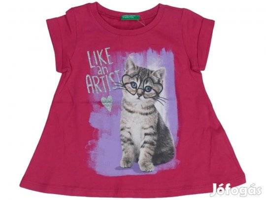 Benetton Új (címkés) Lány Tunika (Méret: 86)