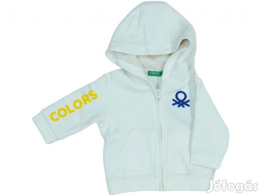 Benetton Új (címkés) Uniszex (gyerek) Kapucnis pulóver (Méret: 74)