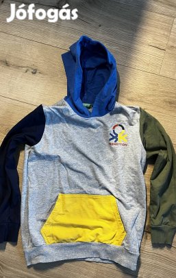 Benetton kapucnis pulóver 2XL (160cm) 