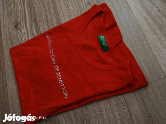Benetton pamut női póló S