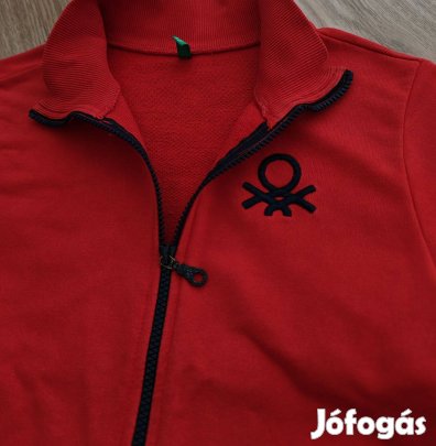 Benetton pamut női sportos pulóver