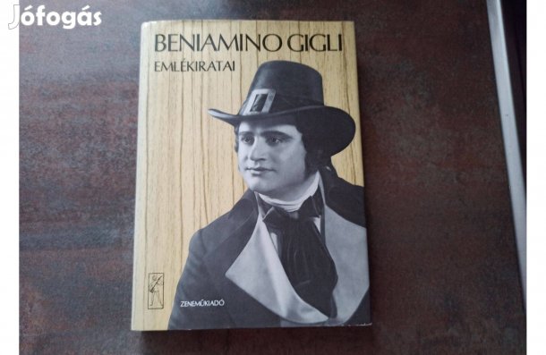 Beniamino Gigli olasz operaénekes emlékíratai könyv