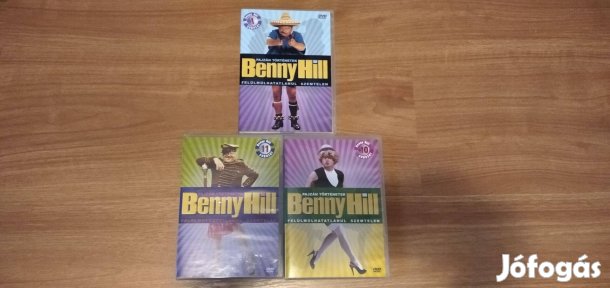 Benny Hill DVD (3 db)