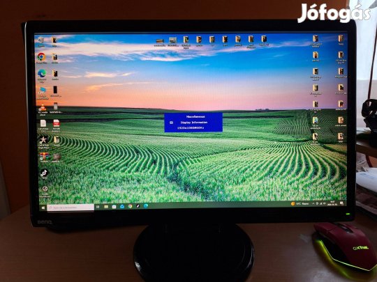 Benq full HD Monitor 54 CM Képátlós VGA/DVI Csatlakozokkal