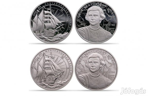 Benyovszky Móric emlékérmék