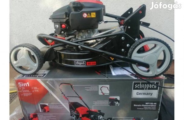 Benzines Fűnyíró scheppach MP150 -46 típusú új minden gyári ta