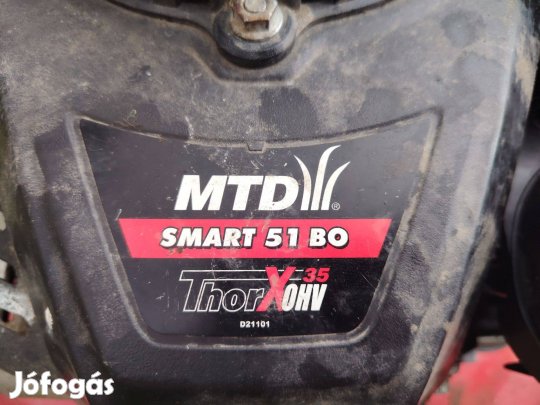 Benzines fűnyíró, hibás