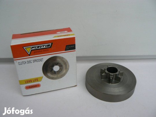 Benzines láncfűrészhez, kuplungház kuplungharang csillagkerék