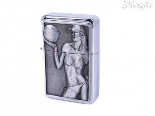 Benzines öngyújtó sportos lány - dombornyomott - 245420-6