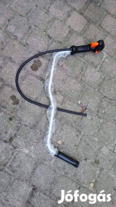 Benzinmotoros fűkaszákhoz, komplett gázkar egység markolattal