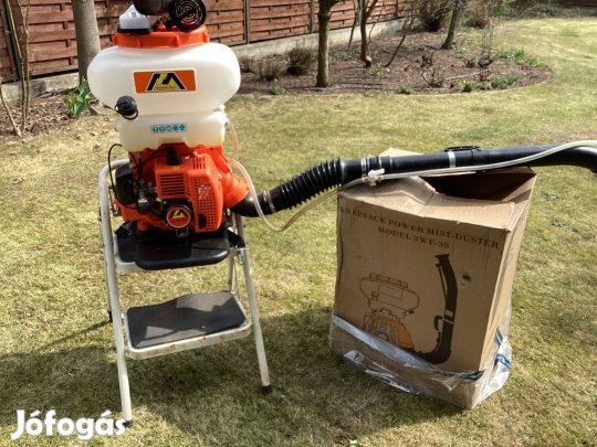 Benzinmotoros háti permetezőgép új alkalmi áron eladó!!