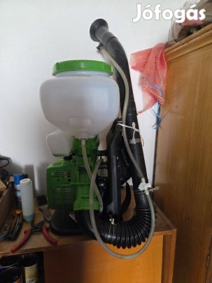 Benzinmotoros hátipermetező