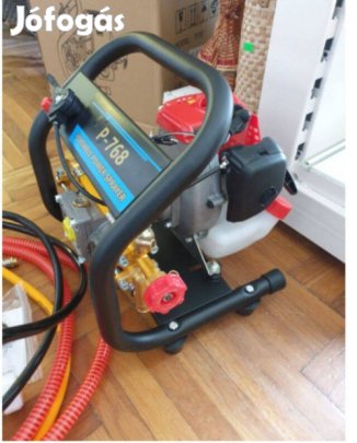 Benzinmotoros hordó permetező 25, 6ccm-es kétütemű motorral, garis