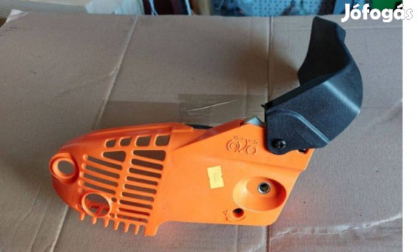 Benzinmotoros láncfűrész fékfedél, fékdekli, fékdekni fékkarral