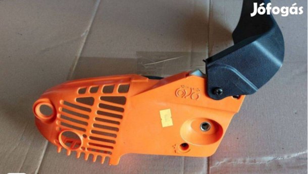 Benzinmotoros láncfűrész fékfedél, fékdekli szerkezet fékkarral