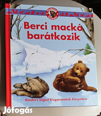 Berci mackó barátkozik -Reader's könyv Új