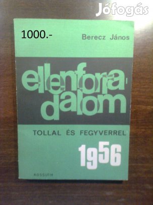 Berecz: Ellenforradalom tollal és fegyverrel