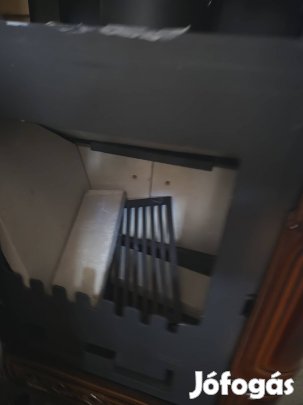 Bergen kerámia csempés kandalló (kávébarna)