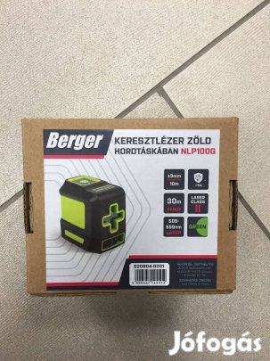 Berger NLP100G Keresztlézer (zöld) hordtáskában (020804-0201)