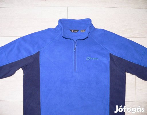 Berghaus Polartec cipzáras nyakú pulóver (L)