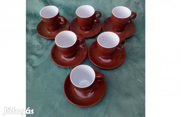 Bergner Kerámia Kávéscsésze +Csészealj,Kávéskészlet