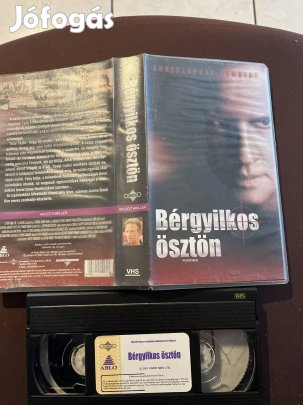 Bérgyilkos ösztön akció vhs 