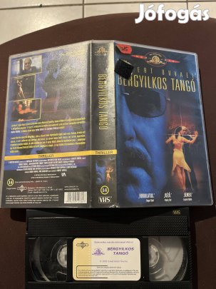 Bérgyilkos tangó thriller vhs 