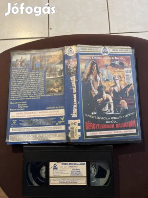 Bérgyilkosok Dallasban akció vhs 