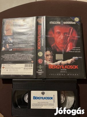 Bérgyilkosok akció vhs 