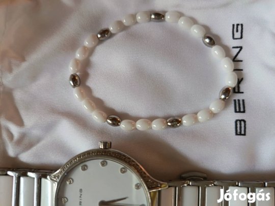 Bering óra és karkötő Swarovski kövekkel