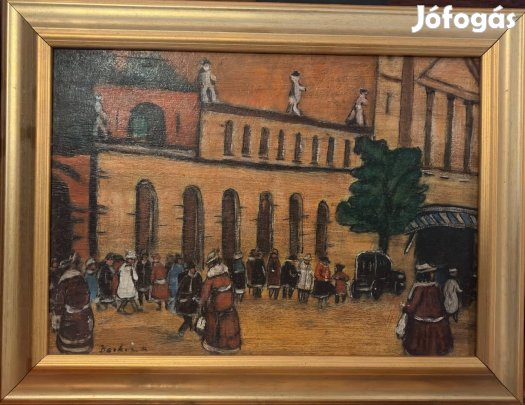 Berkes szignóval ellátott festmény