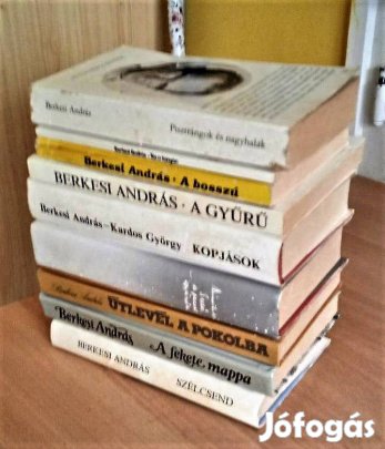 Berkesi András könyvcsomag 12 db + 2 grátisz