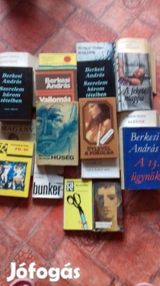 Berkesi András szocreál regényei csomagba