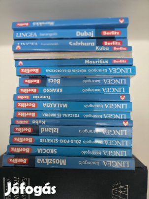 Berkitz útikönyvek eladóak 