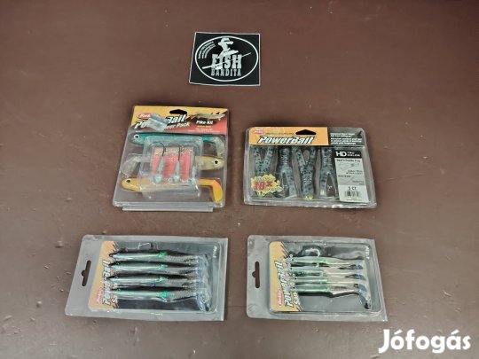 Berkley Powerbait műcsalik 10cm 8,5g/15cm 40g