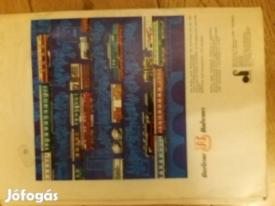 Berliner TT Bahnen modellvasút katalógus melléklettel 1977-78