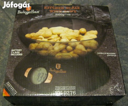 Berlinger Haus digitális konyhai mérleg tállal