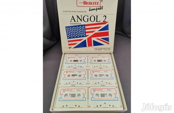 Berlitz kompakt nyelvtanfolyam Kazettás Angol 2 haladóknak