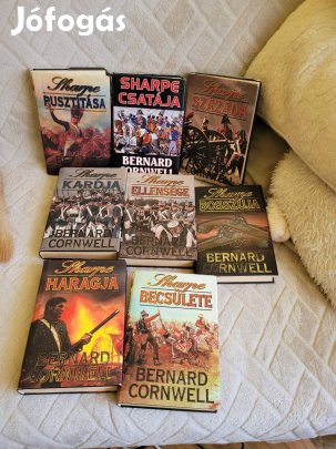 Bernard Cornwell Sharpe könyvek 