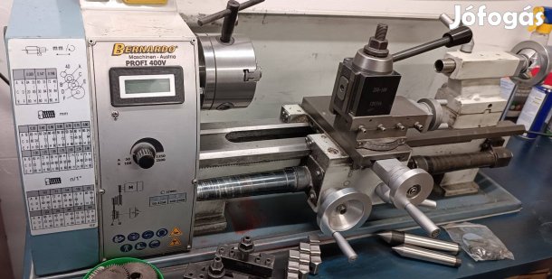 Bernardo Profi V400 műszerész asztali eszterga